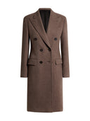 Cappotto Donna Doppiopetto Marrone