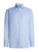 Camicia Uomo classica azzurra