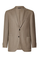 Giacca Uomo Tessuto Hopsack Cashmere