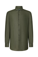 Camicia Uomo Regular Verde